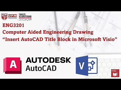 Microsoft Visio - Insert Title Block (AutoCAD) to P&ID Drawing (Visio)