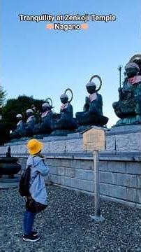 Tranquility at Zenkoji Temple, Nagano🪷🪷🪷#ZenkojiTemple #naganojapan