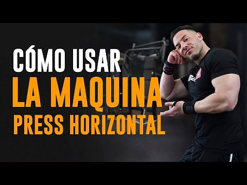 🔴PRESS HORIZONTAL en MAQUINA [PECTORAL]