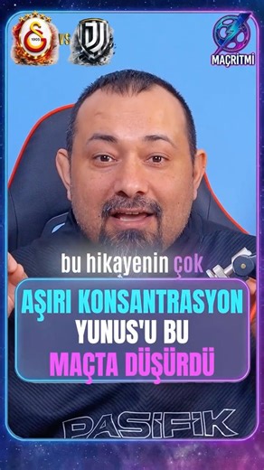 OVERCONCENTRATION BROUGHT YUNUS DOWN IN THIS MATCH.