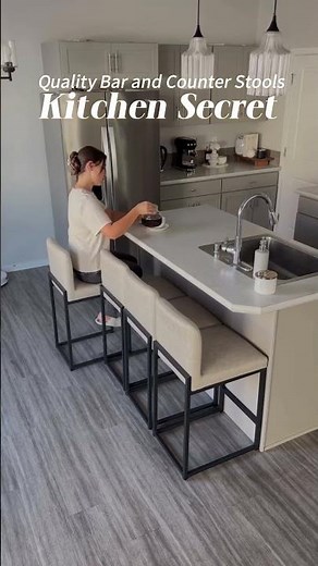 The Secret to a Cleaner, Comfier Kitchen Island | Best Bar & Counter Stools 2025