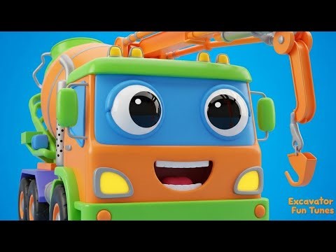 Watch Cement Truck Build a City | Fun & Educational Kids Video
