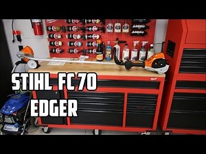 Stihl FC 70 Professional Edger Specifications and Startup