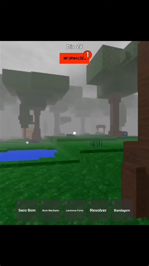 Jogando de Alien em 99 Noites na Floresta do Roblox