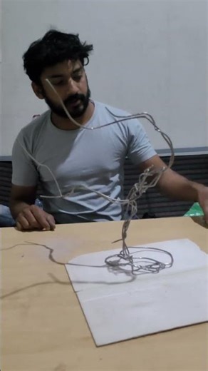 making tree with mouldit clay and flexy wire #art #muralproject #drawing #mockmill