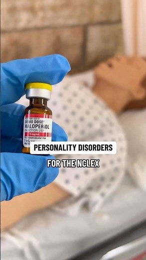 Personality Disorder Types 🧠💜🧠 #personalitydisorder #mentalhealth #nursing #nclex #nursingschool