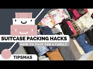 Suitcase Packing Hacks | How-to Save Space and Stay Organized