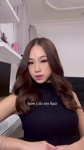 Sharing my frequently requested hair tutorial! Here’s how i usually style my hair🤍 #hairtutorial