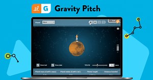 On May 5, 1961, Alan B. Shepard Jr. made history for being the first American in space. In celebration, explore our Gravity Pitch #ELGizmo. With this Gizmo, students can use controlled experiments to observe gravity! https://bit.ly/3wlgLio | ExploreLearning Gizmos