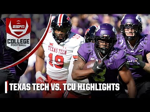 Texas Tech Raiders vs. TCU Horned Frogs | Full Game Highlights