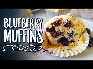 The BEST Blueberry Muffin Recipe on YouTube 🫐