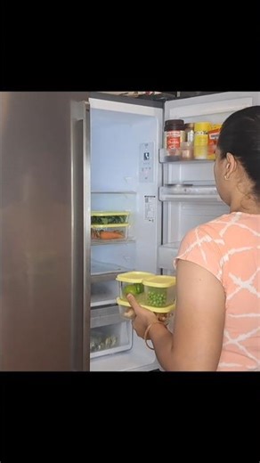 Refrigerator organization #lifestylesnaps #minivlog #kirchentips #food #telugutips