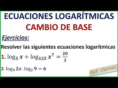 LOGARITHMIC EQUATIONS (CHANGE OF BASE)