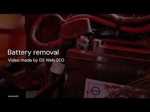 Lawn Tractor Husqvarna TC112 Battery Removal Guide