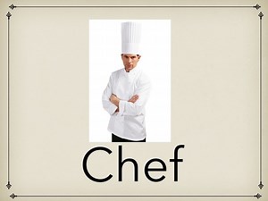 Who - Community Helpers- Chef