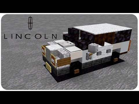How to Build a SUV in Minecraft (Lincoln Navigator 2020) Minecraft SUV Tutorial