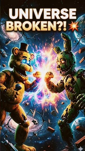 💥 The Fight That Broke The FNAF Universe 😱 | Golden Freddy vs Springtrap...