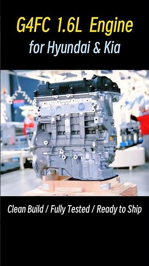 G4FC 1.6L Engine Close-Up | Hyundai/Kia Gamma Series Showcase #hyundai #kia #engine #autoparts