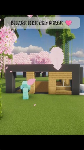 Ultimate Modern House (Pool + Luxury Design) #minecraft #minecraftshorts #easyhouse