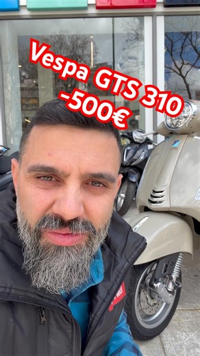 -500€ σε όλες τις Vespa GTS 125 και 310
