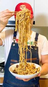 I Made Restaurant Quality Noodles From Whatever I Had