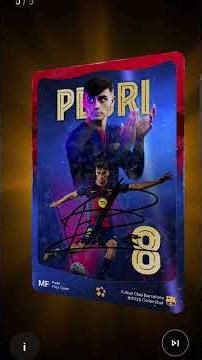 Wait... is that a Pedri signature?! ✍️ #collectibol