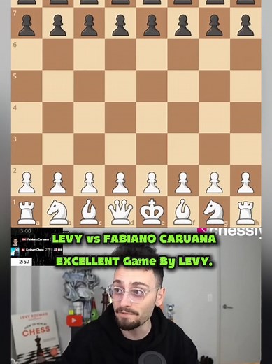 Levy vs Fabiano Caruana: Levy’s Brilliant Game