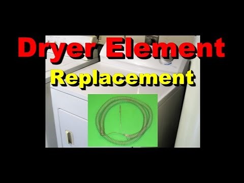 How To Replace A Frigidaire Dryer Heating Element
