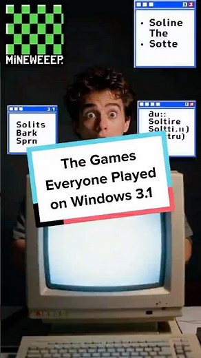 The Games Everyone Played on Windows 3.1