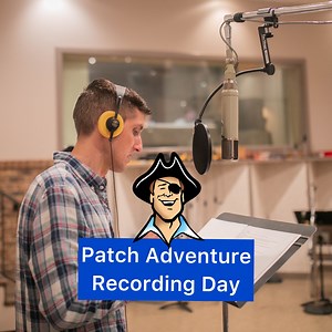 4.3K views · 192 reactions | Recording for the New Patch Adventure is well under way! Any guesses what it will be about? Leave your guesses in the comments You can view all Patch Adventures & Songs at MajestyMusic.com #PatchThePirate #NewAdventure #ComingSoon #PatchAdventure #BehindTheScenes | Patch the Pirate | Facebook