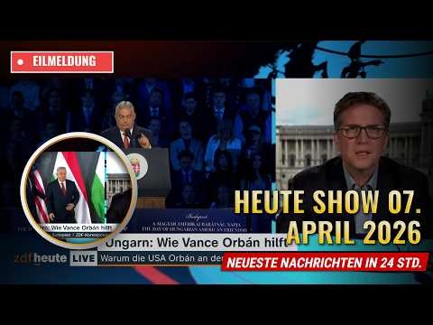 Heute Show 08. April 2026 | Wie Vance Orbán hilft