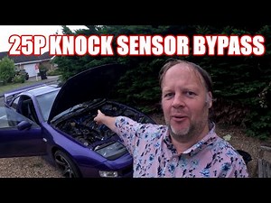 HOW TO BYPASS KNOCK SENSOR ON NISSAN #300zx TWIN TURBO TO CLEAR ECU CODE 34 DETONATION SENSOR FAULT