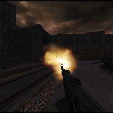 🏆 Return To Castle Wolfenstein – Mission 4: Trainyard | Secret Gold Manual Location #rtcwshorts