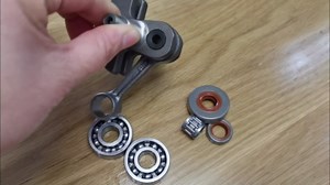 FS220 Crankshaft with Bearings and Oil Seals Set Fits Stih-l FS180 FS220 Trimmer Brush Cutter Replacement Parts