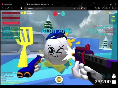 Shell Shockers 🍳 con LIL_NINO_RATA, MIA, LULU, -.- y Un botsito ‪@solomeoparedes9101‬