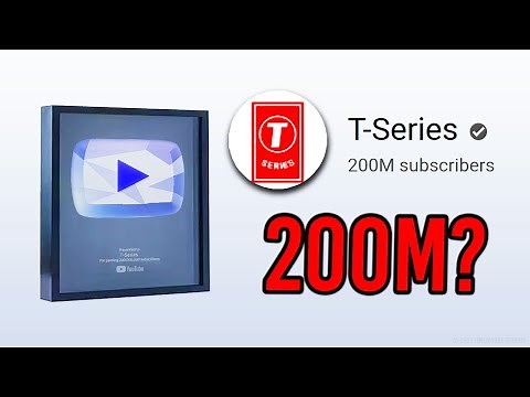 Will T-Series Get A 200 Million Subscribers Award?