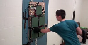 Boxing Trainer Uses DIY Force Sensors