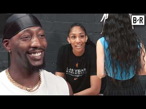 Bam Adebayo Pranks A'ja Wilson | Foul Play With Anthony Davis
