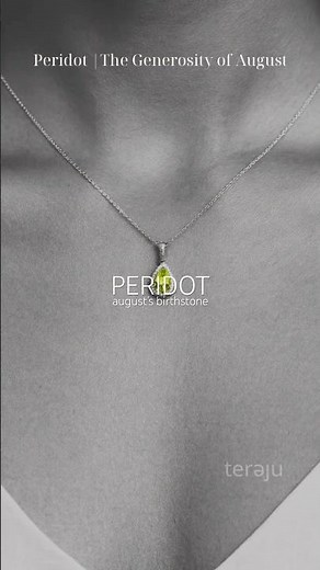 PERIDOT | The Fiery August Birthstone Born from Volcanoes & Stardust - by Teraju #birthstonemeaning