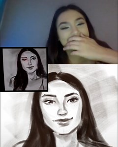 199K views · 1K reactions | This artist draws random strangers on the internet - their reactions when he shows them the final drawing are amazing  | UNILAD | Facebook
