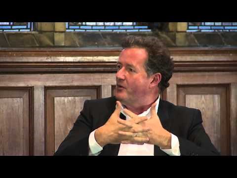 Piers Morgan - Public Life, Twitter and Ian Hislop