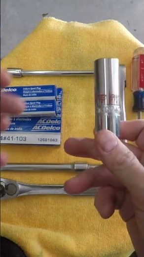 Tools NEEDED to Change SPARK PLUGS #kevinnadeau #shorts #gmcenvoy