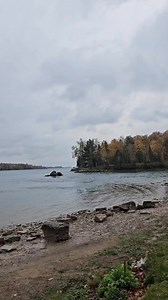 The St. Marys River connects Lake Superior and Lake Huron, and you can find it right here in Sault Ste Marie, Michigan! #Michigan #travels #exploring #exploringmichigan #fblifestyle #river #nature #FacebookPage #highlights #traveling #lake | Alynn in Michigan Channel