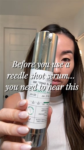 Chrisy | Simple Skincare 40+ | Dallas | ✨ Thinking about trying a needle shot (reedle shot) serum? Here’s everything you need to know before using it. These tiny micro-needles... | Instagram