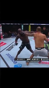 35-second KO! Derrick Lewis wrecks in Nashville 😤💥 #knockout #ufcshorts #shorts #tko #ko #boxing