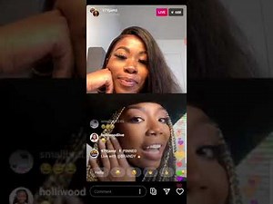 Brandy interview on Instagram live
