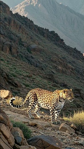 The Ghost Cat of Arabia – Arabian Leopard #animalshorts