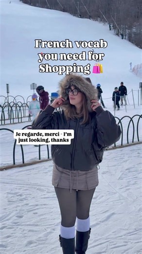 Shopping in French, made easy 🇫🇷 These are the phrases people really use. 📌 Save before your next trip 📚 Follow for more french tips #learnfrench #frenchforbeginners #frenchtips #frenchlearning #frenchforpr