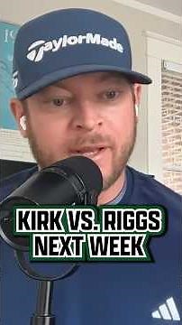 Riggs vs. Kirk. THIS WEDNESDAY. Granite Links. 9AM. Fans encouraged. Open bar.