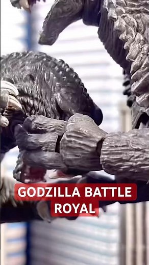Godzilla battle royal stop motion full video out now!